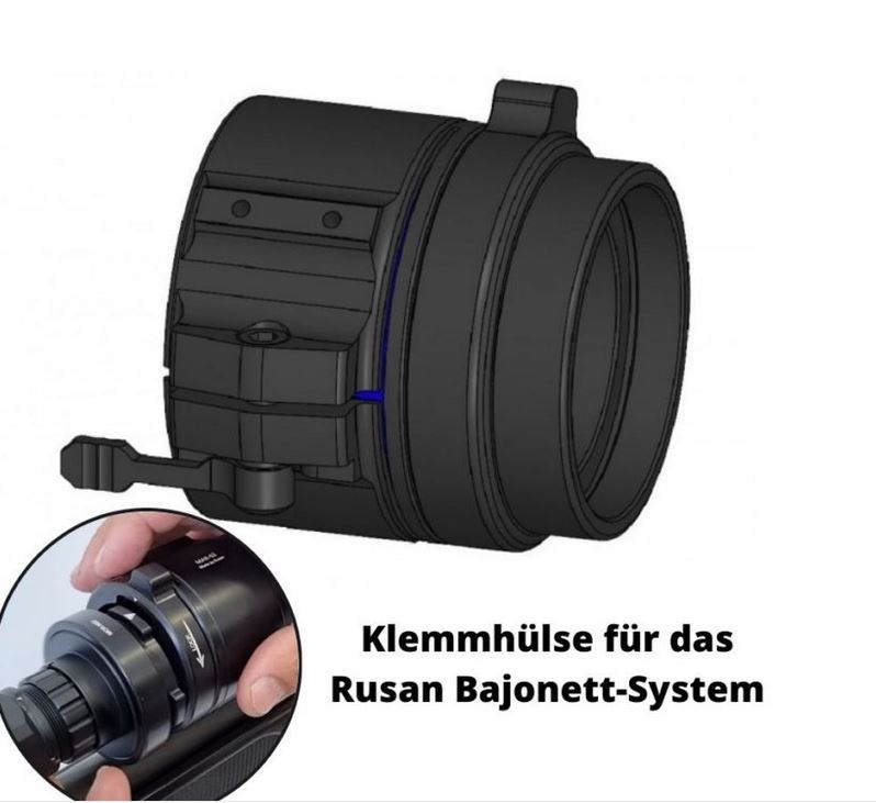 Rusan modularer Adapter -Klemmhülse