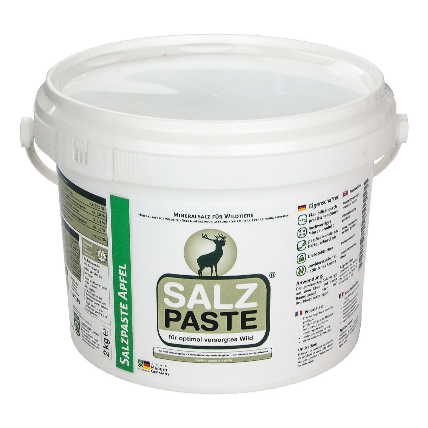 Salzpaste 2 kg Eimer Apfel